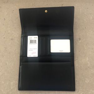 Black coach wallet